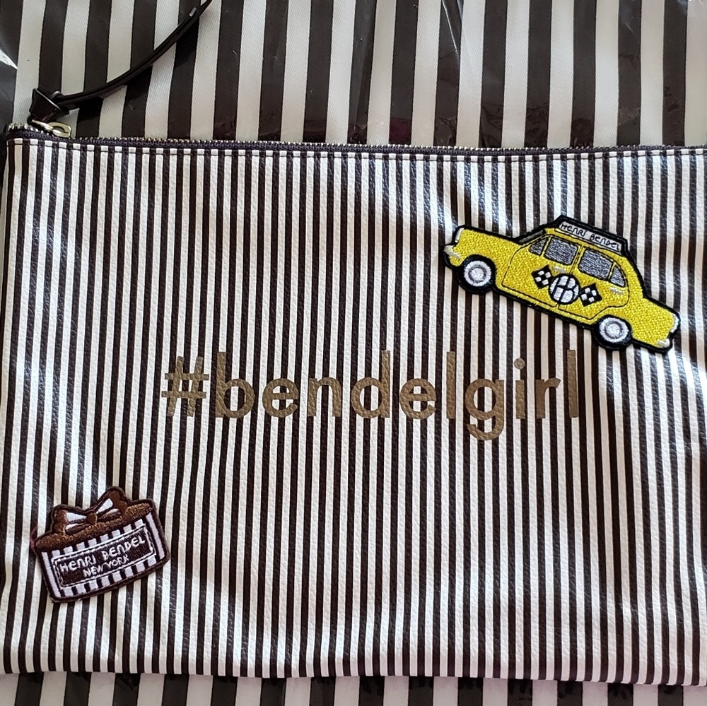 Henri Bendel Large Pouch Clutch